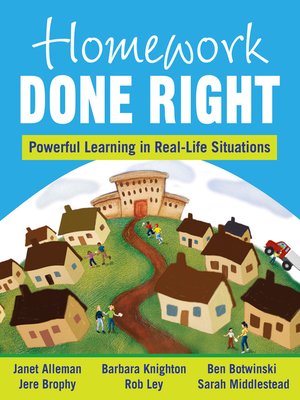 cover image of Homework Done Right